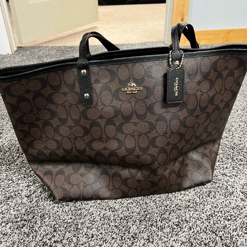 Coach purse - reversible
